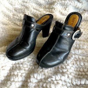 Born Leather Clogs